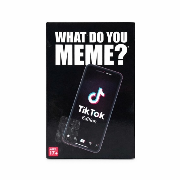 None Other - What Do You Meme? TikTok Edition Game Adult party game Teen/College Used Once